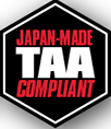 Japan-made TAA compliant