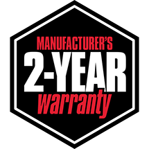 2 Year Warranty