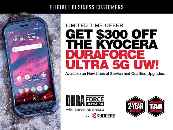 Duraforce Ultra 5G Verizon Offer $300 Off