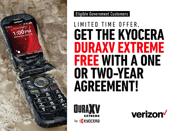 Duraxv Extreme Verizon Offer with Free One or Two Year Agreement